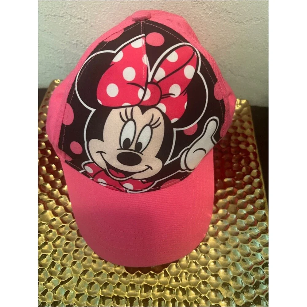 #2278*Pink Minnie Mouse Kids' Cap - Minnie Character Hat